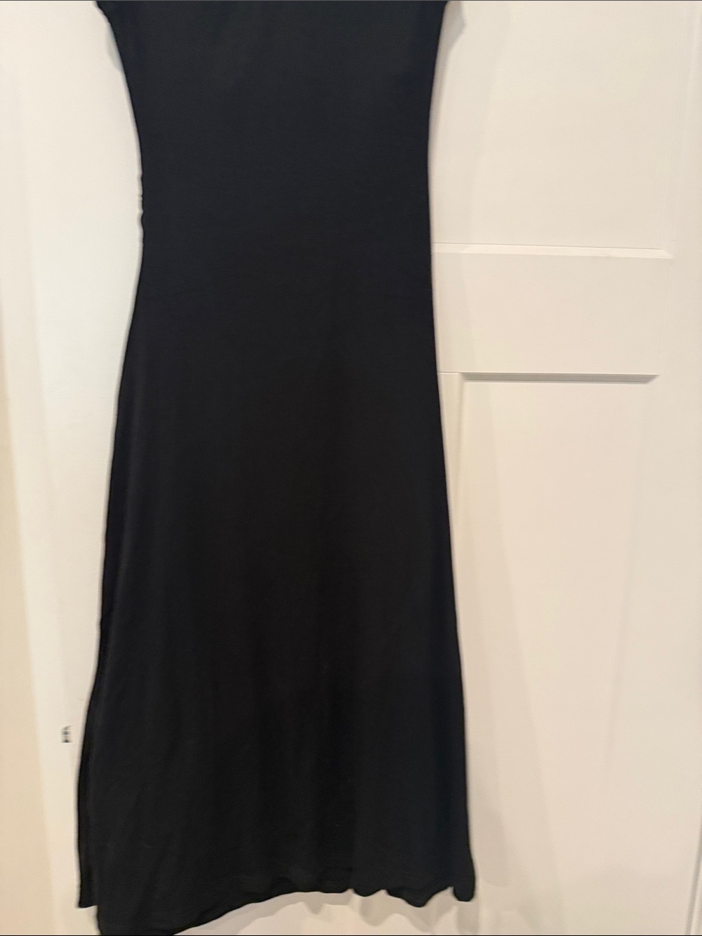 Classic Black Sleeveless Maxi Dress - - Picture 6 of 7